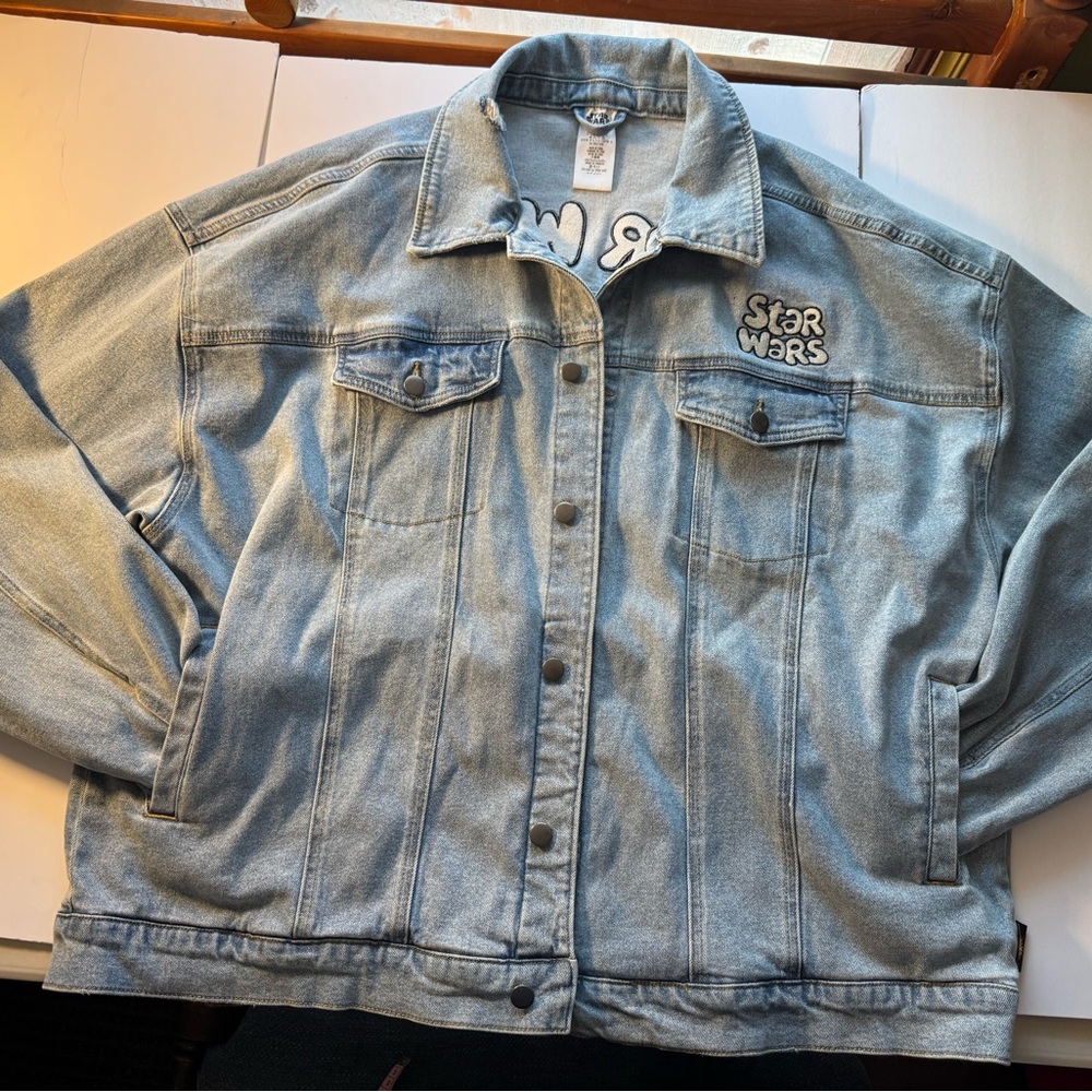 Disney Star Wars Darth Vader Denim Jean Jacket for Adult  3XL - Unisex